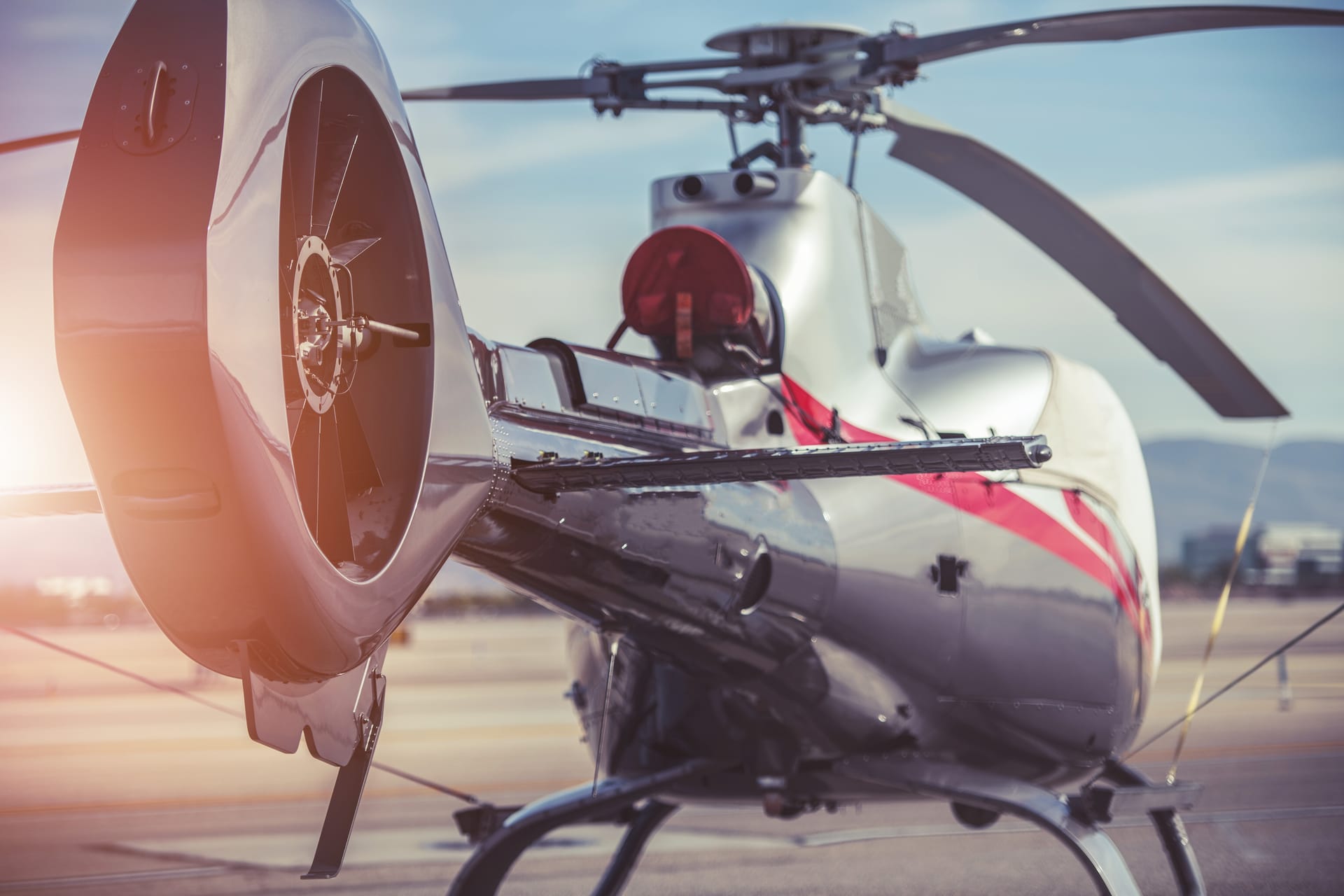 Modern helicopter for tour operations